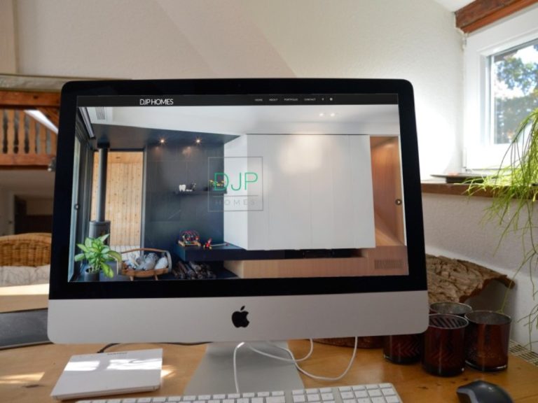 DJP Homes website