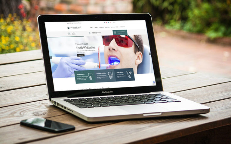 Richmond West Dental website