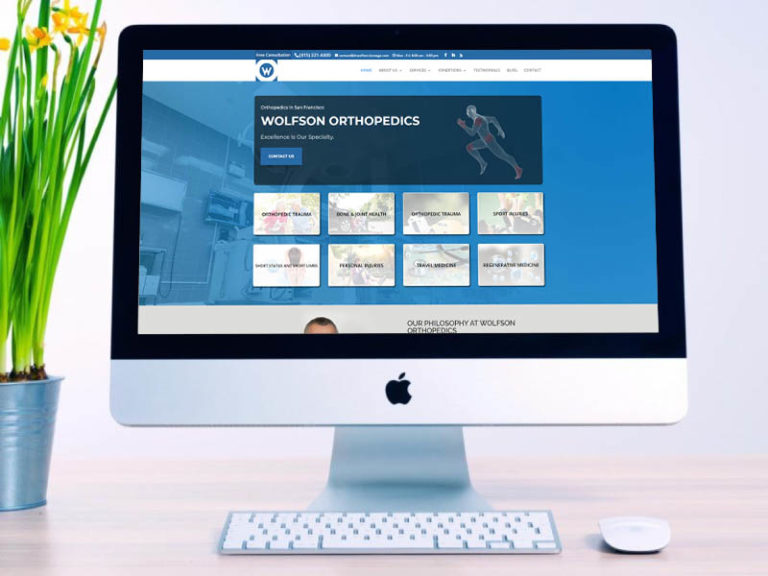 Dr. Wolfson &mdash; Wolfson Orthopedics website